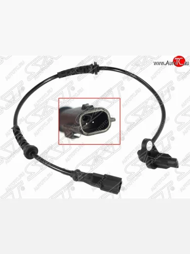 Левый датчик ABS SAT (задний) Renault Logan 1 дорестайлинг (2004-2010)