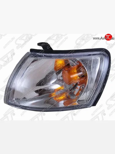 Левый указатель поворота SAT (хрусталь, передний) Toyota Caldina T210 дорестайлинг универсал (1997-1999)