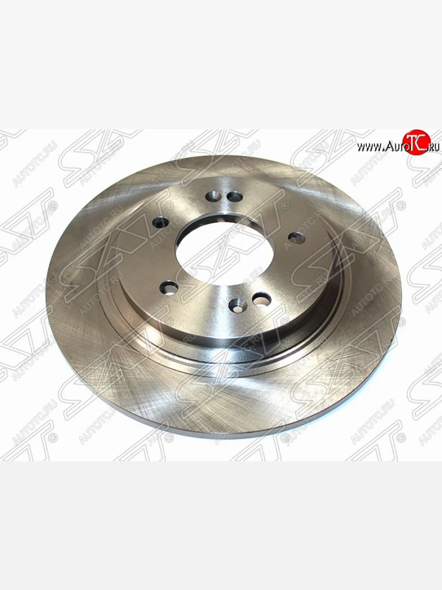 Задний тормозной диск SAT (не вентилируемый, Ø284) KIA Soul PS дорестайлинг (2014-2016)  в Керчи Республика Крым