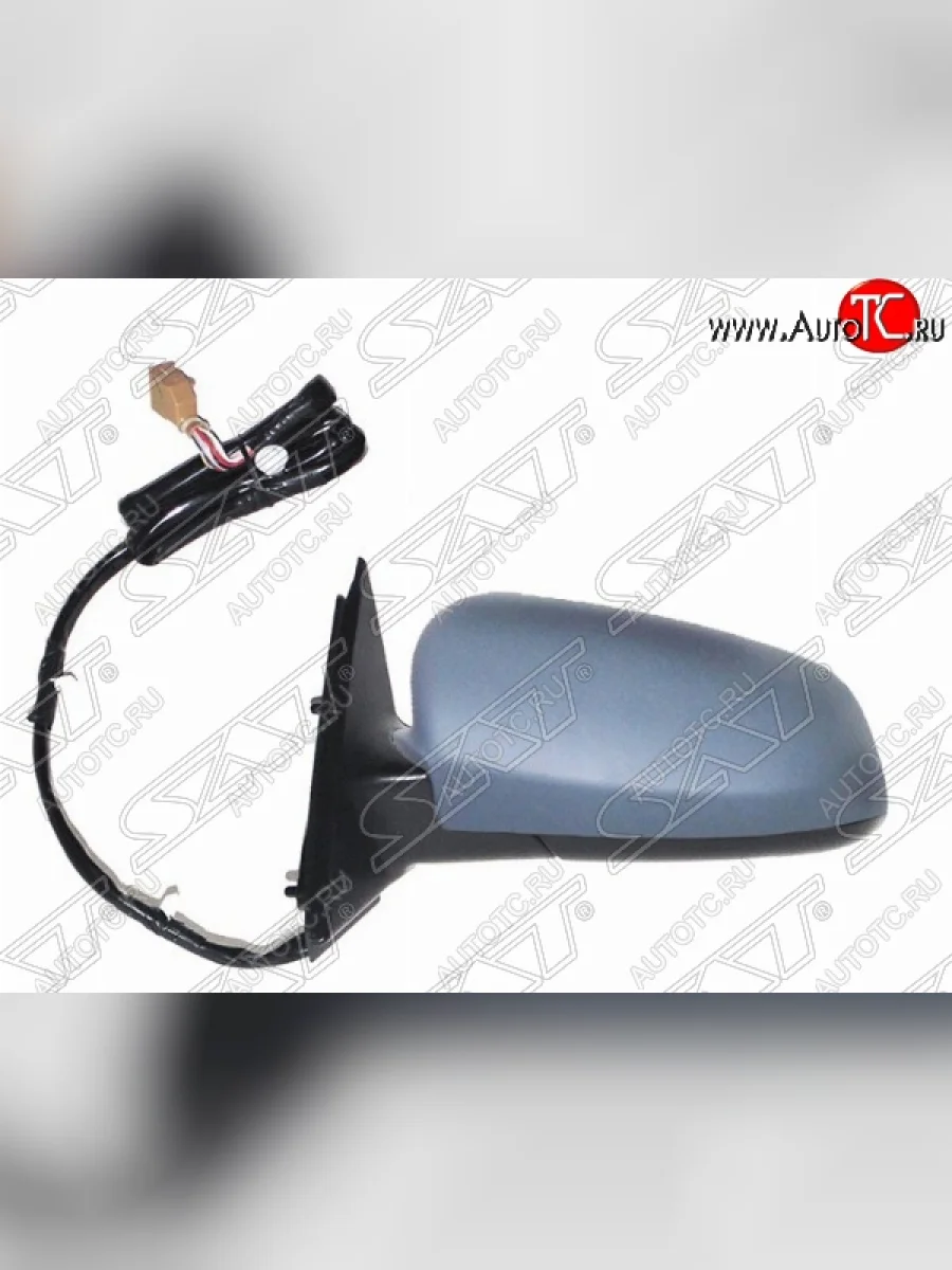Левое зеркало заднего вида SAT (регулировка, обогрев, складывание, память, 14 контактов) Audi A4 B7 седан (2004-2008) (Неокрашенное)  в Перми Пермском крае