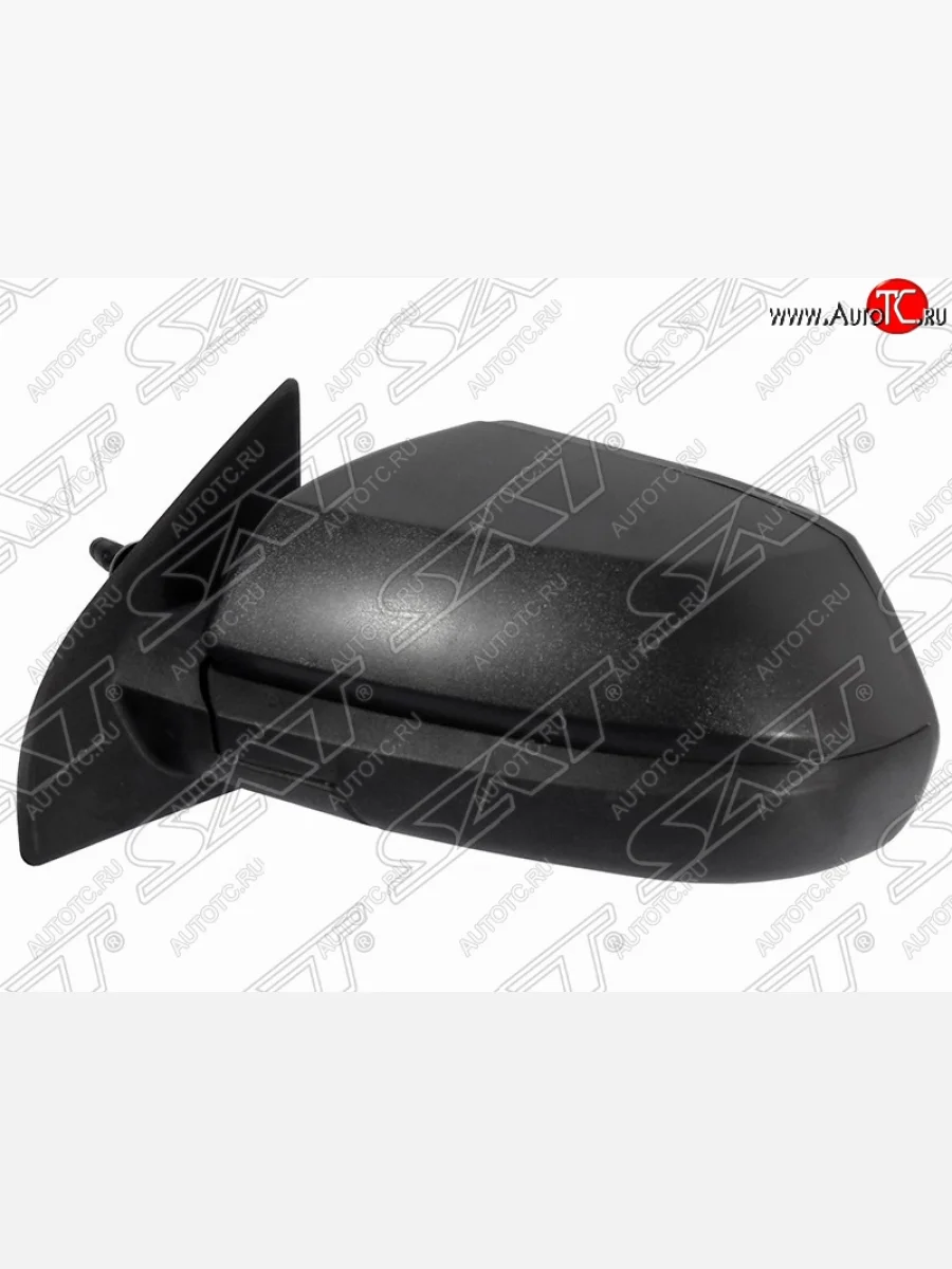 Левое боковое зеркало заднего вида SAT (механическое) Chevrolet Cobalt седан 1-ый рестайлинг (2016-2019) (Неокрашенное)  в Керчи Республика Крым