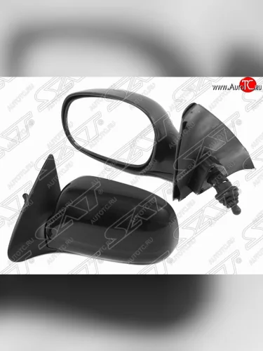 Левое боковое зеркало заднего вида SAT (механическое) Daewoo Nexia  дорестайлинг (1995-2008)