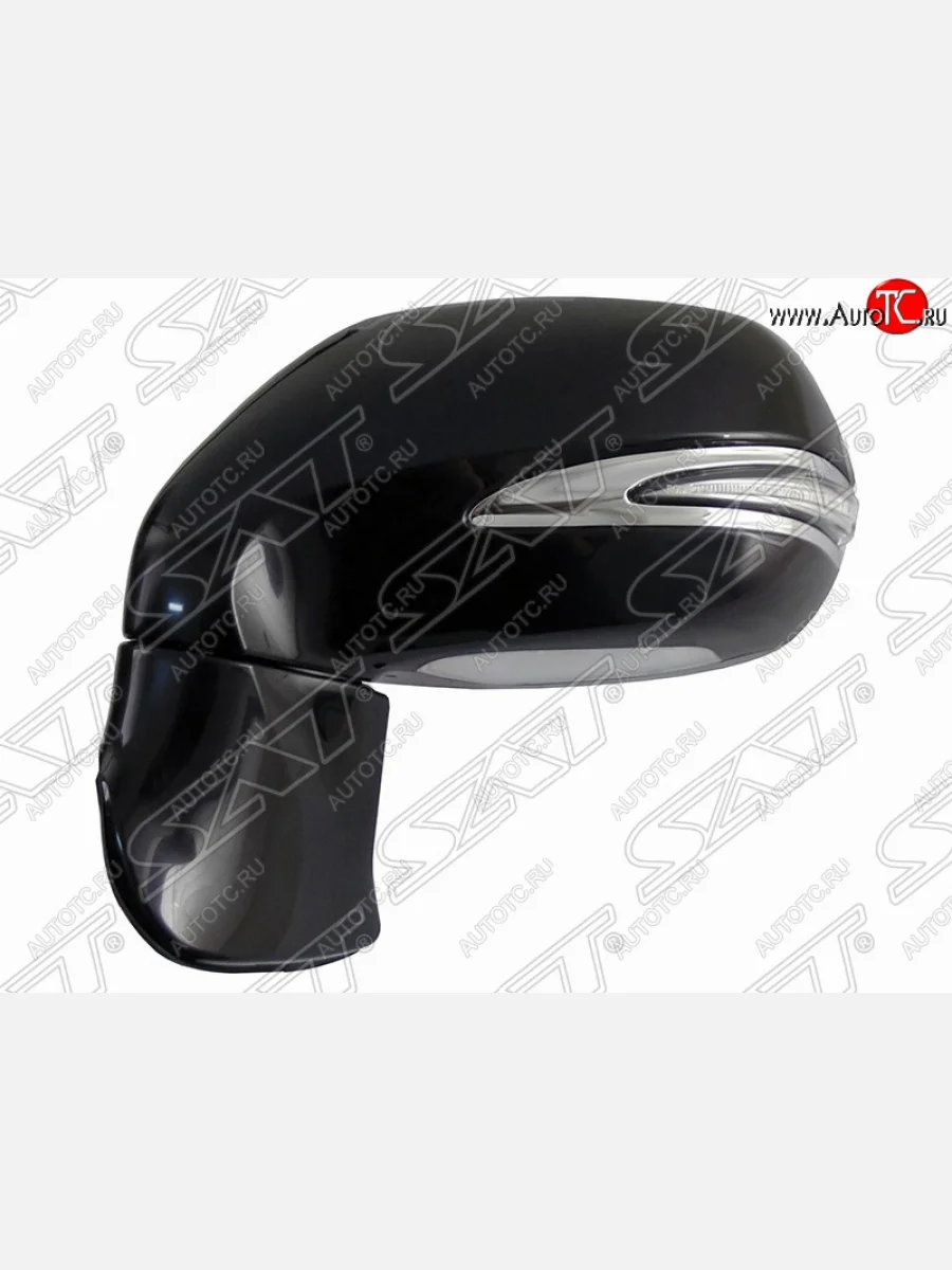 Левое боковое зеркало заднего вида SAT (складное, обогрев, поворот, память, подсветка, 14 контактов)  Lexus  RX350  AL10, RX450H  AL10 (Неокрашенное)  в Самаре Самарской области