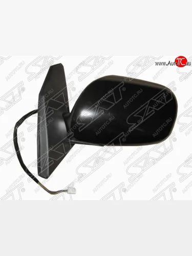 Левое боковое зеркало заднего вида SAT (обогрев, 5 контактов) Toyota Corolla  E120 (2000-2004) седан дорестайлинг, универсал дорестайлинг, хэтчбек 5 дв. дорестайлинг