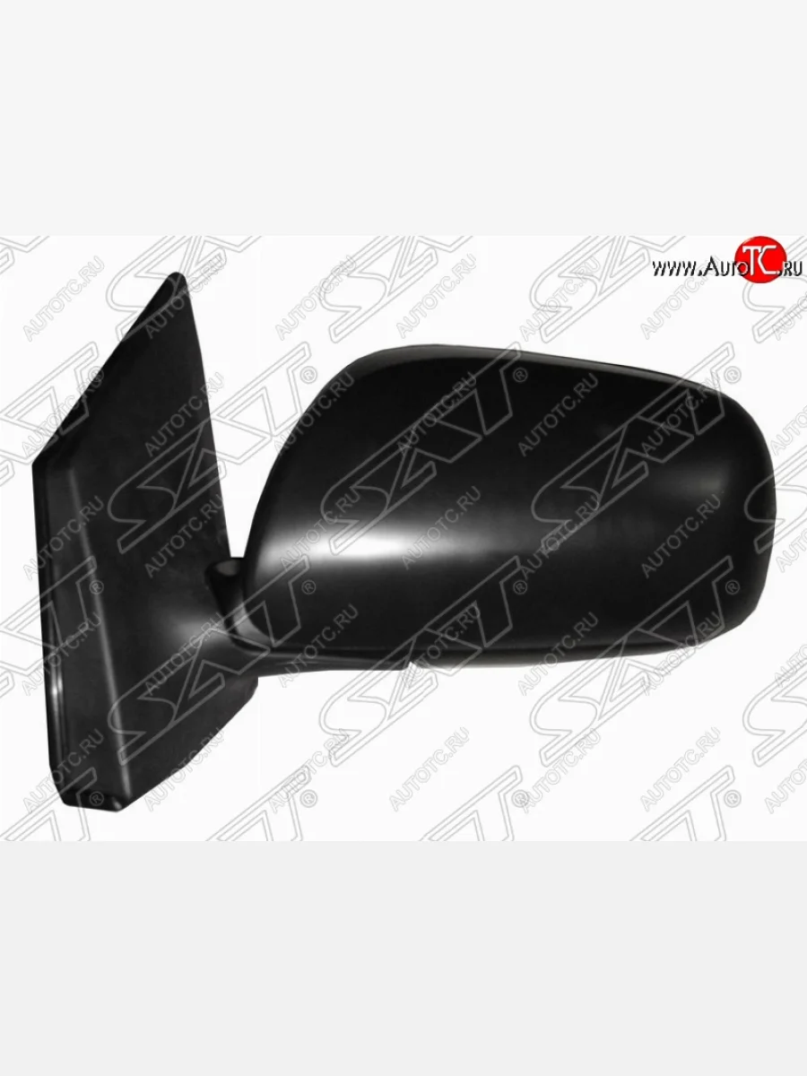 Левое боковое зеркало заднего вида SAT (регулировка, обогрев, 5 контактов) Toyota Corolla E150 седан дорестайлинг (2006-2010) (Неокрашенное)  в Самаре Самарской области