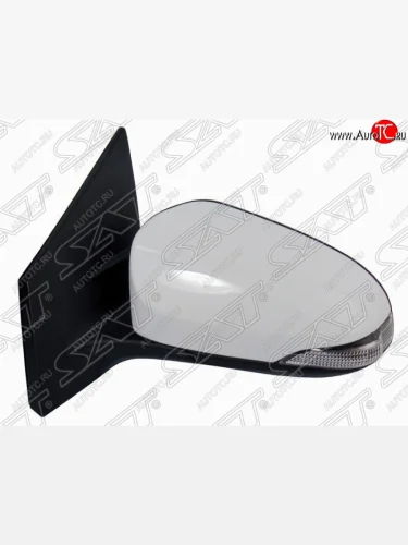 Левое боковое зеркало заднего вида SAT (складывание, обогрев, поворот, 9 контактов) Toyota Corolla E180 дорестайлинг (2013-2016)