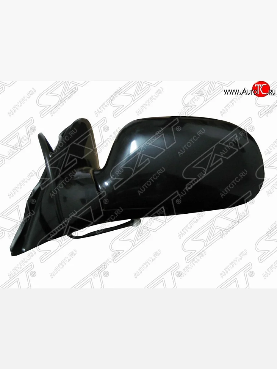 Левое боковое зеркало заднего вида SAT (3 контакта) Toyota Corolla E100 седан (1991-2002) (Неокрашенное)  в Воронеже Воронежской области