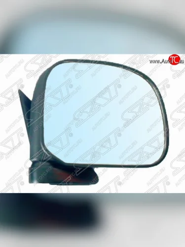 Левое боковое зеркало заднего вида SAT (механическое) Toyota Hiace  H100 (1989-1998) минивэн дорестайлинг (Япония), минивэн 1-ый рестайлинг (Япония)