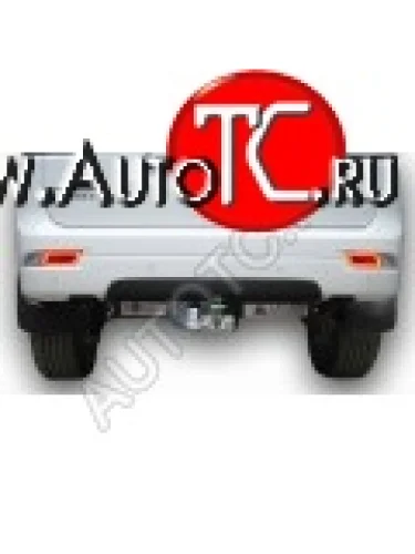 Фаркоп Лидер Плюс (съемный шар тип F, с нержавеющей пластиной) Chevrolet Trailblazer GM800 дорестайлинг (2012-2016)