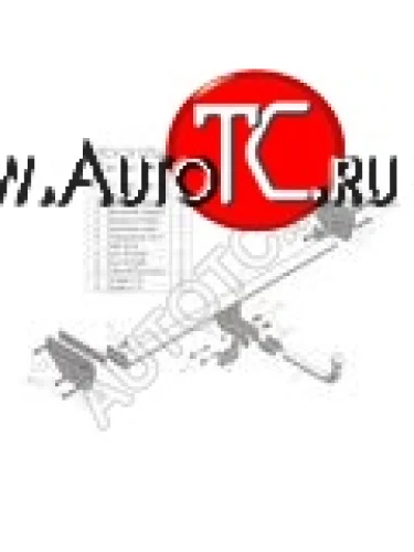 Фаркоп Лидер Плюс (съемный шар тип А) Volkswagen Teramont 1 CA1 дорестайлинг (2016-2020)