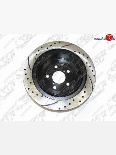 Комплект задних дисков SAT (перфорированые, 290 мм) Subaru Forester SH (2008-2013)