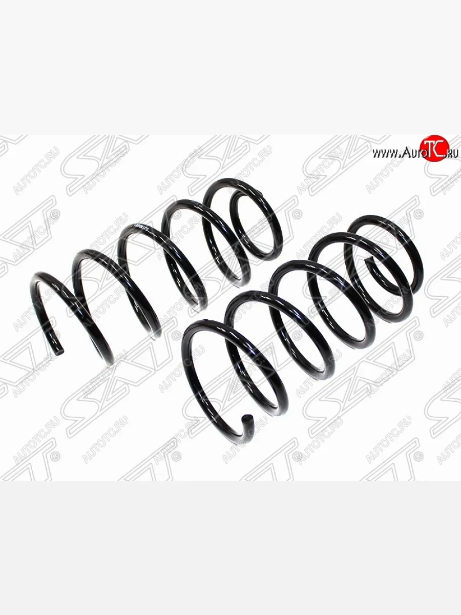 Комплект задних пружин SAT (2 шт) Chevrolet Lacetti хэтчбек (2002-2013)  в Самаре Самарской области