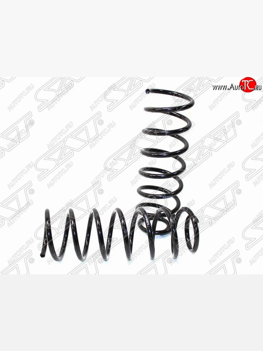 Комплект задних пружин SAT (2 шт) Chevrolet Aveo T200 хэтчбек 5 дв (2002-2008)  в Керчи Республика Крым