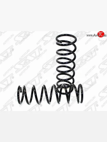 Комплект задних пружин SAT (2 шт) Honda Accord ( 8 CU,  8 CW) (2008-2011) седан дорестайлинг, универсал дорестайлинг