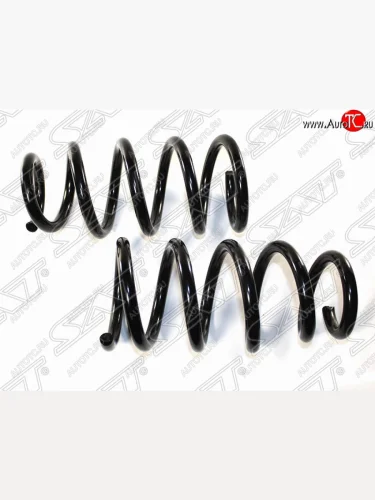 Комплект задних пружин SAT (2 шт) Honda CR-V RE1,RE2,RE3,RE4,RE5,RE7 дорестайлинг (2007-2010)