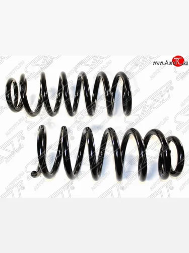 Комплект задних пружин SAT (4DW, 2 шт) Honda StepWagon RF3,RF4 минивэн дорестайлинг (2001-2003)