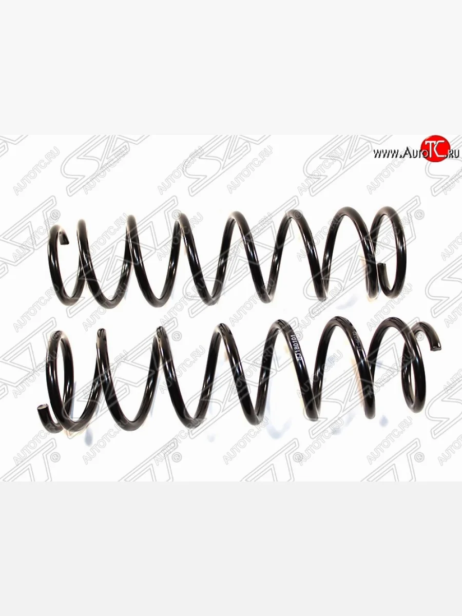 Комплект задних пружин SAT (2 шт., 2WD / 4WD) Mitsubishi Lancer 9 CS универсал 1-ый рестайлинг (2003-2005)  с доставкой в г. Керчь