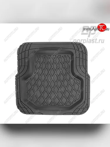 Коврик салонный универсальный литьевой (задний, 528х508 мм) Norplast Lidec INFINITI Qx50 J50 дорестайлинг (2013-2016)