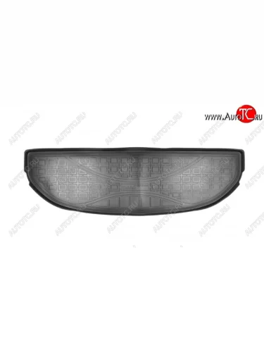 Коврик в багажник Norplast (7 мест, короткий) Hyundai Santa Fe TM рестайлинг (2020-2022)