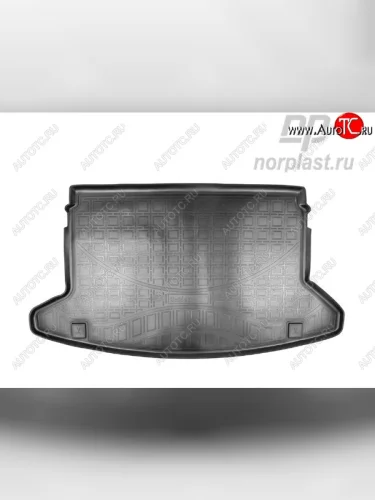Коврик в багажник Norplast Unidec (Чёрный) KIA Ceed 3 CD хэтчбэк (2018-2025)