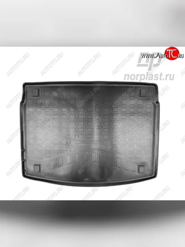 Коврик в багажник (комплектация Premium+) Norplast (Чёрный) KIA Ceed 3 CD хэтчбэк (2018-2025)
