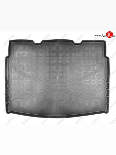 Коврик в багажник Norplast Unidec (на нижнюю полку) (Цвет: черный) Volkswagen Tiguan Mk2 дорестайлинг (2016-2020)
