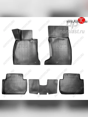 Коврики салонные 4WD Noplast KIA Stinger (2017-2025)