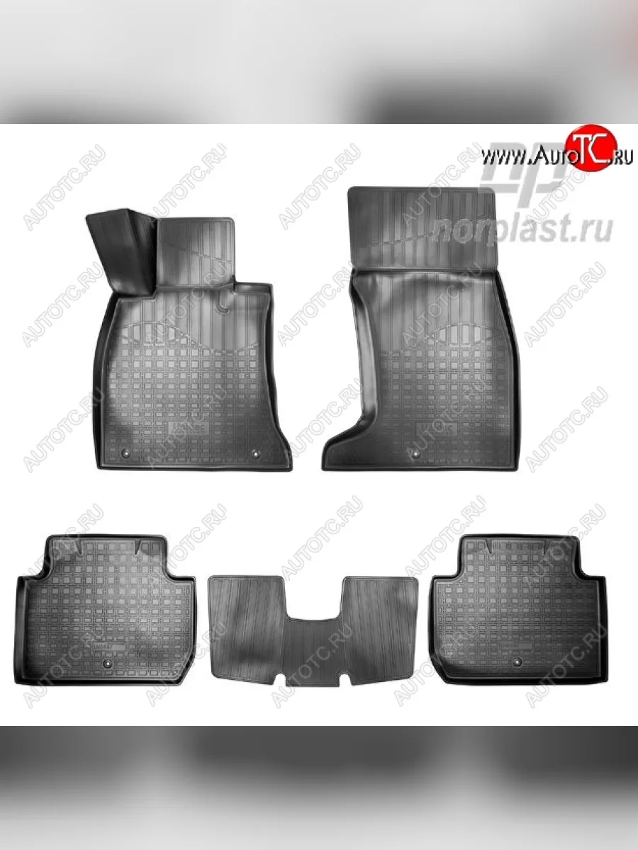 Коврики салонные 4WD Noplast KIA Stinger (2017-2025)  в Перми Пермском крае