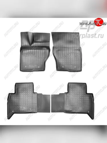 Коврики салонные Noplast Land Rover Discovery 5 L462 дорестайлинг (2016-2020)