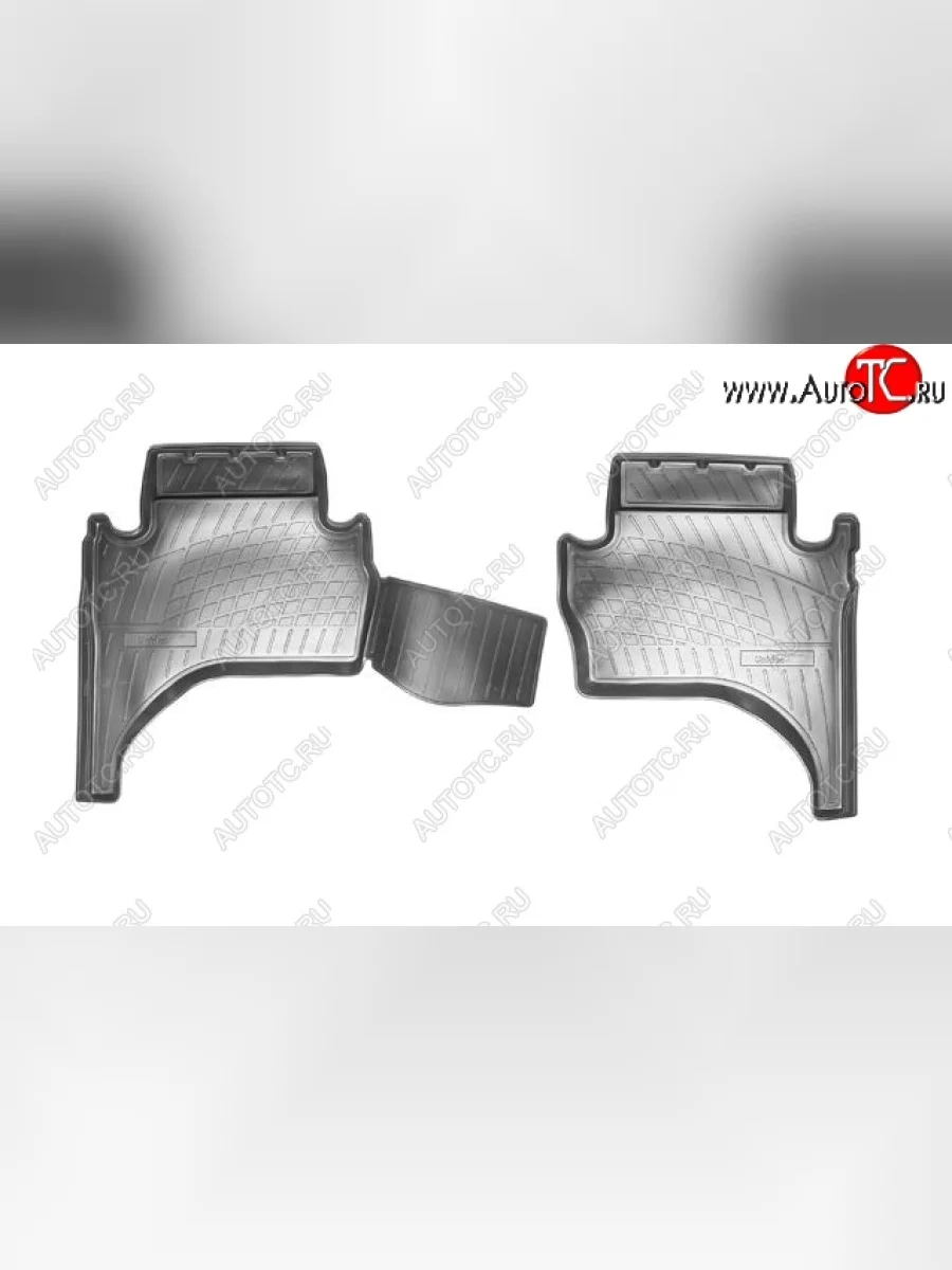 Коврики салонные Noplast (задние) Mitsubishi L200 5 KK,KL дорестайлинг (2015-2019)  в Керчи Республика Крым