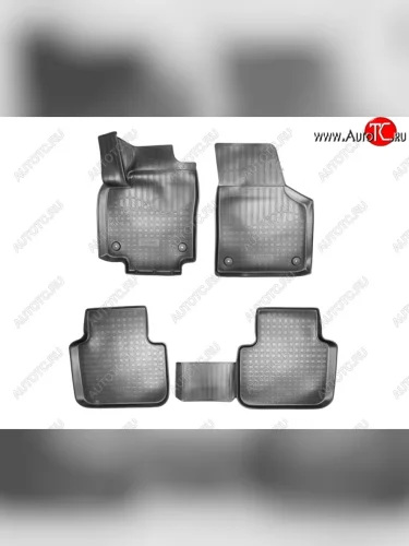 Коврики салонные Noplast Volkswagen Teramont 1 CA1 дорестайлинг (2016-2020)