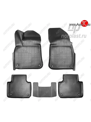 Коврики салонные Noplast Volkswagen Touareg 3 CR дорестайлинг (2018-2022)