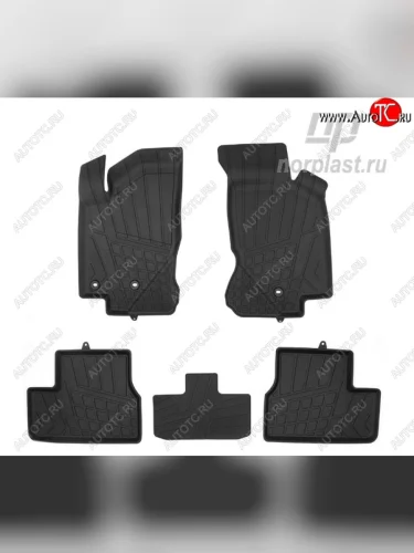 Коврики салонные литьевые Norplast Лада ВАЗ Гранта Спорт 2190 седан рестайлинг (2023-2025) Коврики салонные литьевые Norplast Лада ВАЗ Гранта Спорт 2190 седан рестайлинг (2023-2025)