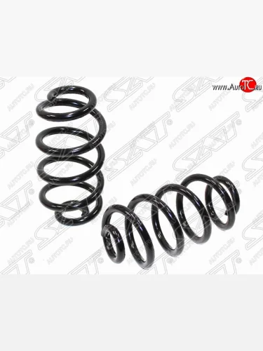 Комплект задних пружин (MR20DE / M9R / CVT / AT / 4WD) SAT (2 шт) Nissan Qashqai +2 1 J10 дорестайлинг (2008-2010)