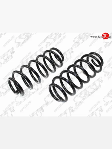 Комплект задних пружин SAT (2 шт) Toyota Vitz  XP90 (2005-2007) хэтчбэк 5 дв. дорестайлинг