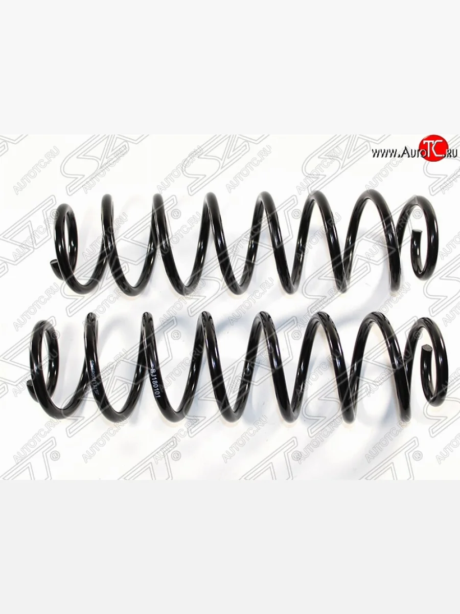 Комплект задних пружин SAT (2 шт)  Volkswagen Polo (2009-2015) Mk5 6R,6C,61  в Самаре Самарской области