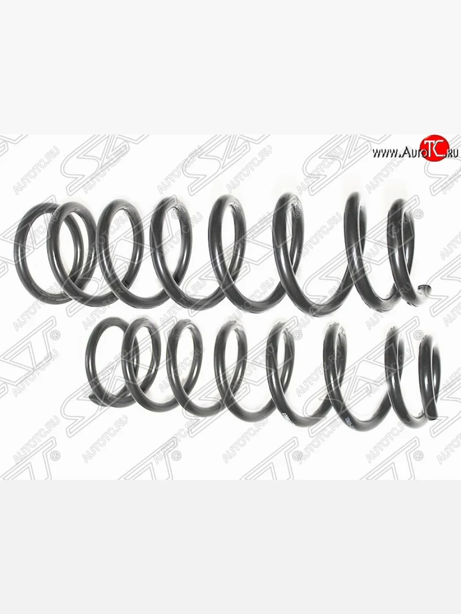 Комплект передних пружин SAT (2 шт) Lexus LX570 J200 1-ый рестайлинг (2012-2015)  в Керчи Республика Крым