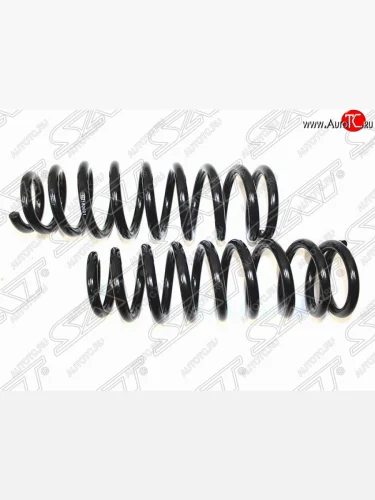 Комплект передних пружин SAT (2 шт) Honda Accord  7 CL (2002-2008) седан дорестайлинг, седан рестайлинг