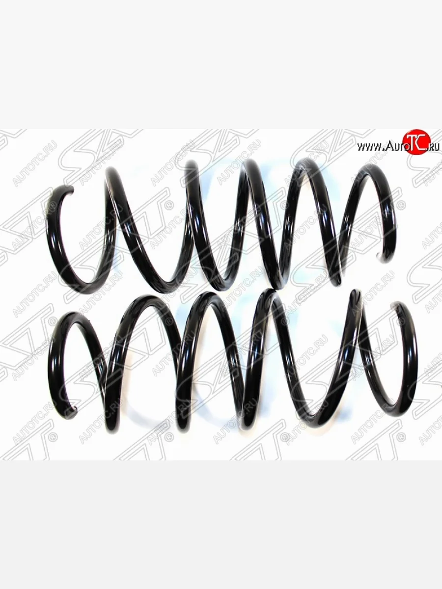 Комплект передних пружин SAT (2 шт) Honda CR-V RE1,RE2,RE3,RE4,RE5,RE7 дорестайлинг (2007-2010)  в Самаре Самарской области