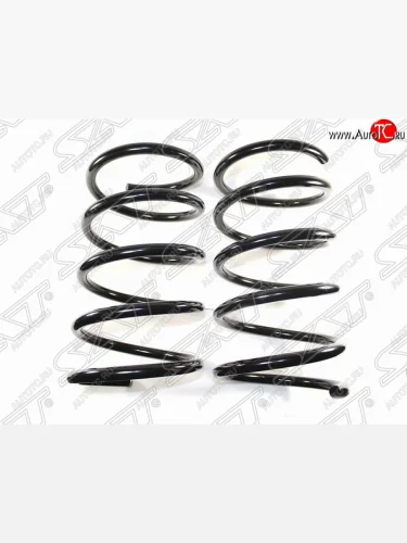 Комплект передних пружин SAT (2,2 / 2,7 / MT / AT / 2WD / 4WD, 2 шт.) Hyundai Santa Fe  CM (2006-2012) дорестайлинг, рестайлинг