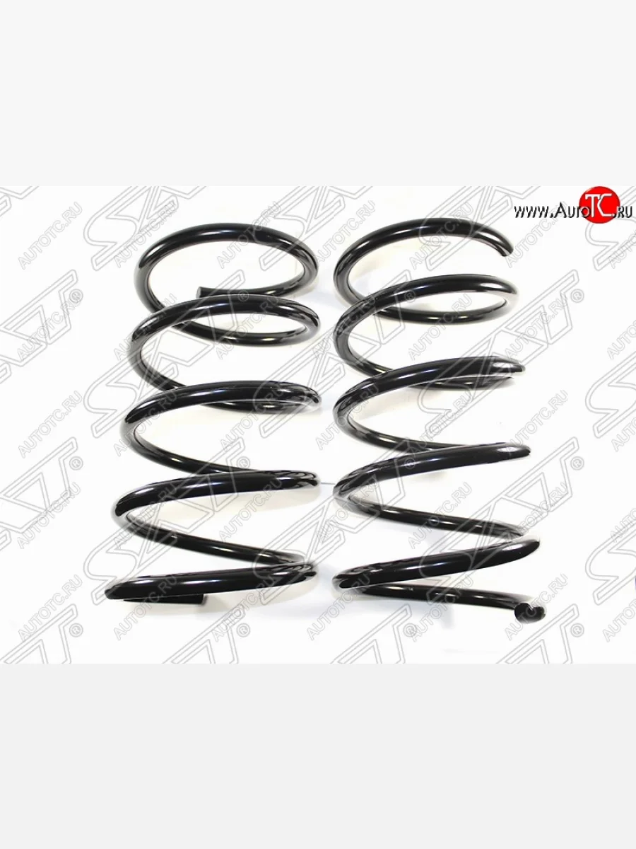 Комплект передних пружин SAT (2,2 / 2,7 / MT / AT / 2WD / 4WD, 2 шт.) Hyundai Santa Fe CM рестайлинг (2009-2012)  в Перми Пермском крае