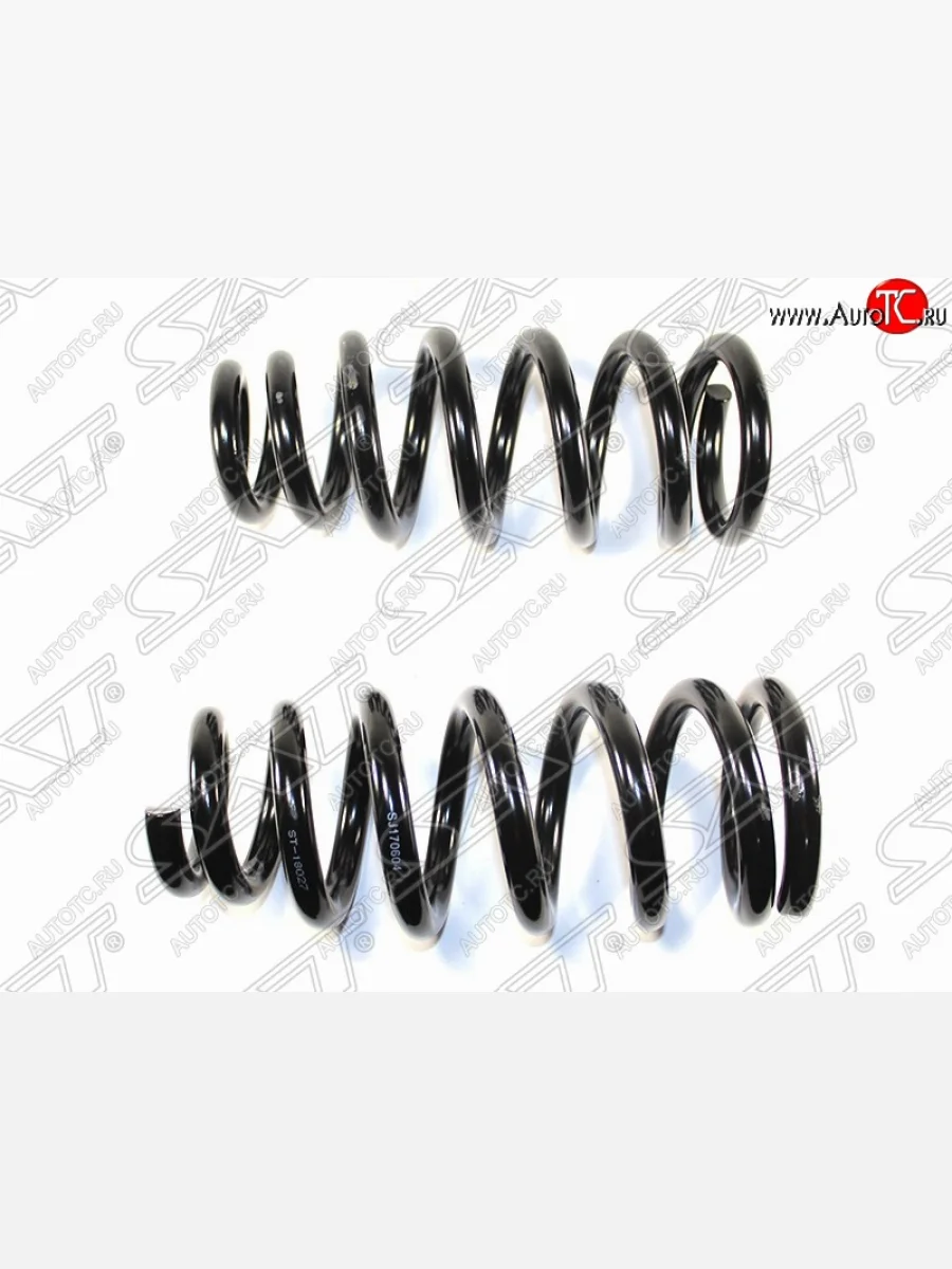 Комплект передних пружин (2500 DIESEL / 4WD / MT / AT) SAT (2 шт) Mitsubishi L200 4  дорестайлинг (2006-2014)  в Керчи Республика Крым