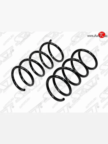 Комплект передних пружин RUSSIA SAT (2 шт) Nissan Almera  3 G15 (2012-2019) седан