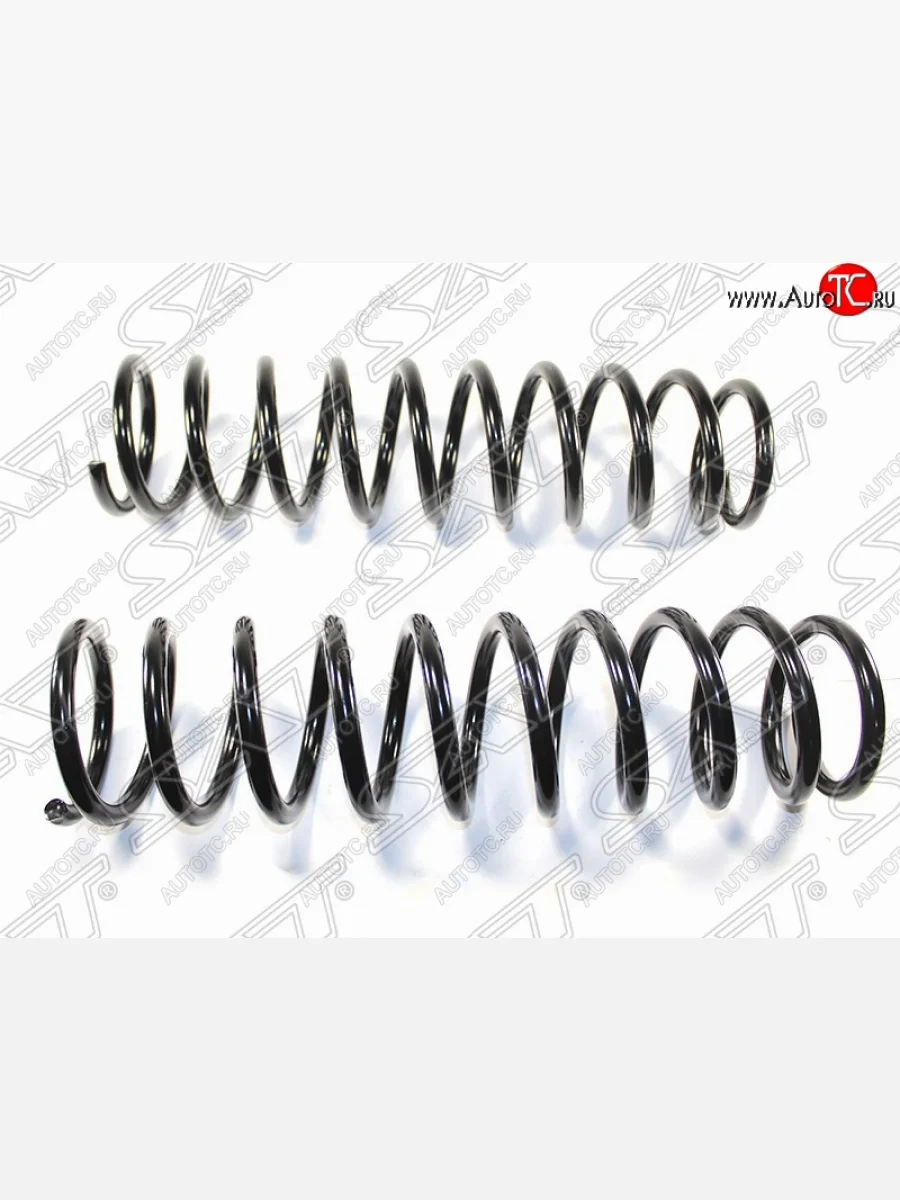 Комплект передних пружин (K4M / K9K / 4WD) SAT (2 шт) Renault Duster HS дорестайлинг (2010-2015)  в Самаре Самарской области