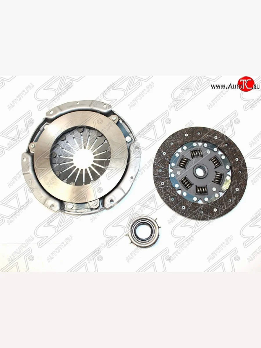 Комплект сцепления (1.6, 1.8, 2.0, 2.2) SAT Subaru Legacy BD/B11 седан дорестайлинг (1993-1996)  в Перми Пермском крае