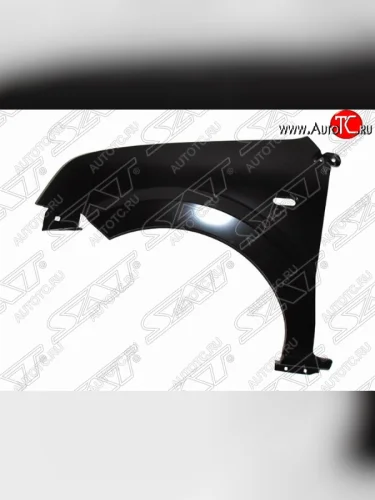 Левое крыло переднее SAT (пр-во Тайвань) Ford Fusion 1 хэтчбэк дорестайлинг (2002-2005)