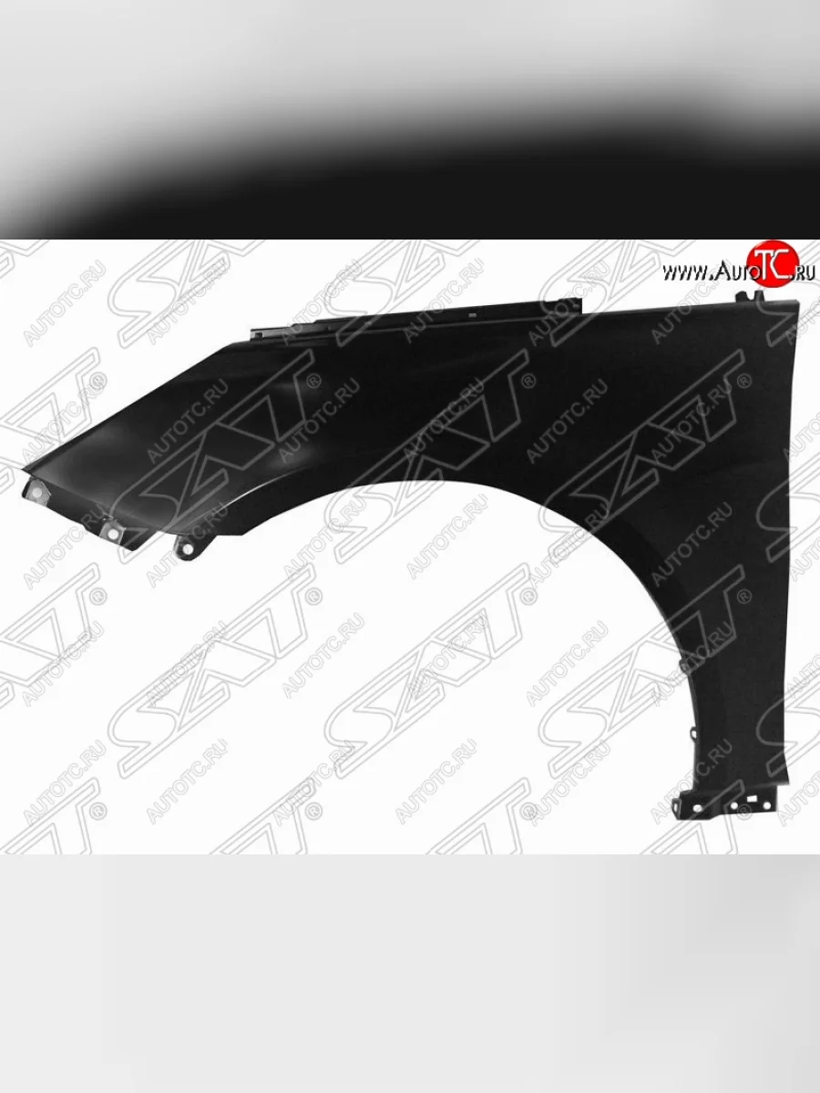 Левое крыло переднее SAT (пр-во Китай)  Hyundai Sonata (2009-2014) YF (Неокрашенное)  в Самаре Самарской области