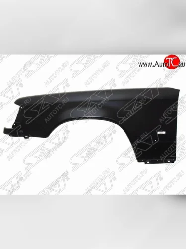 Левое крыло переднее SAT (с отв. под повторитель, пр-во Тайвань) Mercedes-Benz E-Class ( W124,  S124) (1984-1996) седан дорестайлинг, универсал рестайлинг