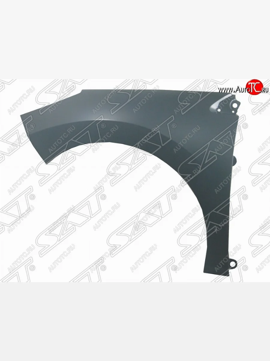 Левое крыло переднее SAT (пластик)  Peugeot 308 (2007-2014) T7 (Неокрашенное)  в Самаре Самарской области