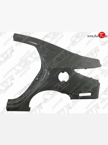Левое крыло заднее SAT Hyundai Solaris RBr седан дорестайлинг (2010-2014)